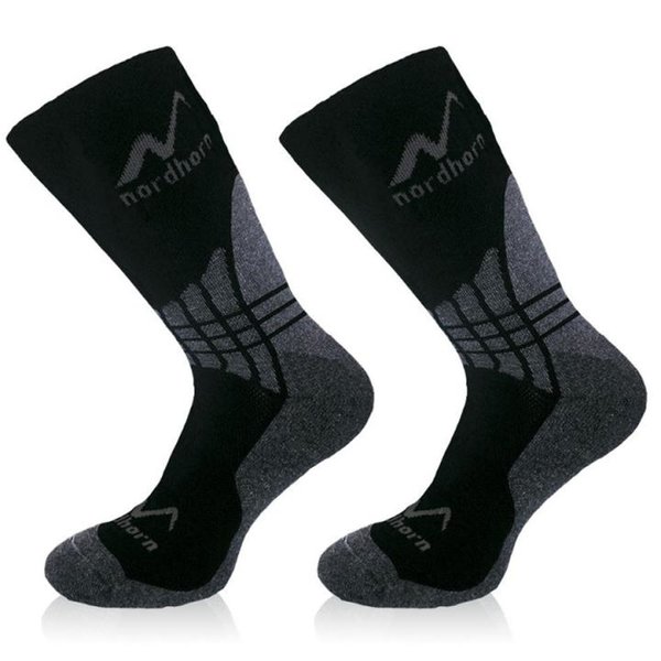 nordhorn - Profi Primaloft Outdoor- Ski- und Winter Socken - NH4P Special Socken - schwarz