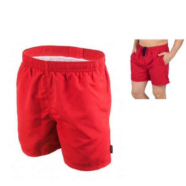 GWINNER Herren Badeshorts - Badehose, rot