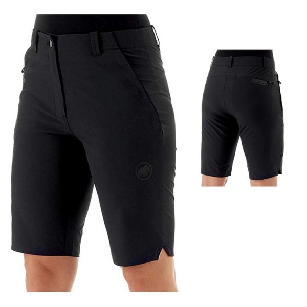 Mammut Damen Hiking Shorts Outdoor kurze Hosen, schwarz L 40