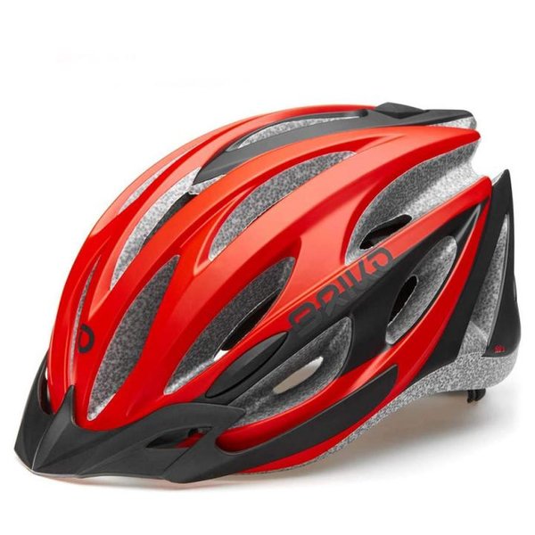 Briko - Shire - Fahrradhelm - rot grau