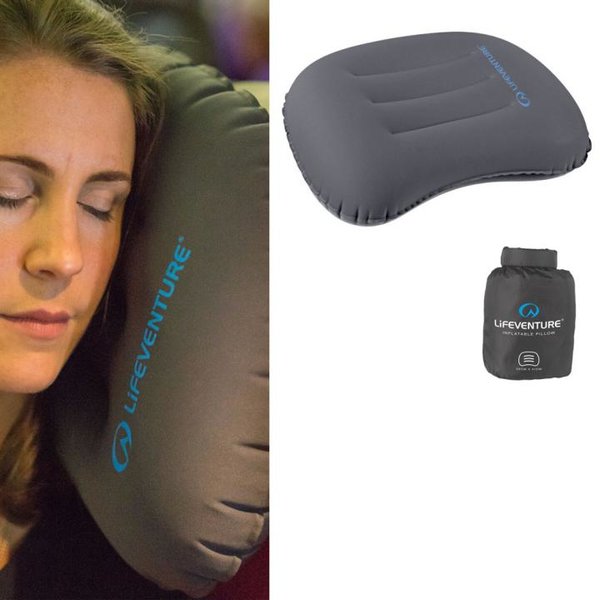 Lifeventure - Inflatable Pillow - aufblasbares Outdoorkissen Sitz-, Kopfkissen