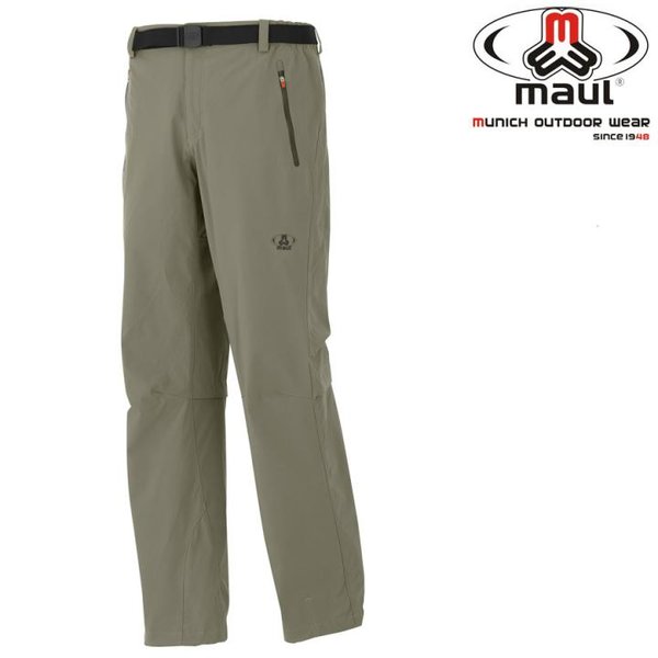 Maul - Etzel - Herren Trekkinghose - dusky green beige