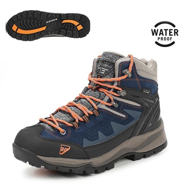 Icepeak - WYNNE MS Herren Outdoor Boots wasserdichte Winterschuhe - blau