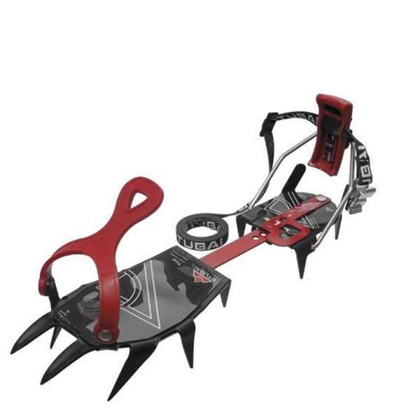 STUBAI - Tirol COMBI Steigeisen II - Professional Steigeisen mit Stick-On Antistollplatten, 12-zack