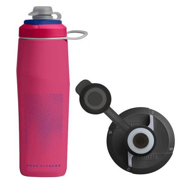 CAMELBAK Unisex – Erwachsene Trinkflasche Peak, pink blue 500ml