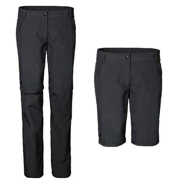 Jack Wolfskin Herren Marrakech Zip Off Pants Uv-Schutz Outdoor Schnelltrocknend Freizeit, grau 36 M