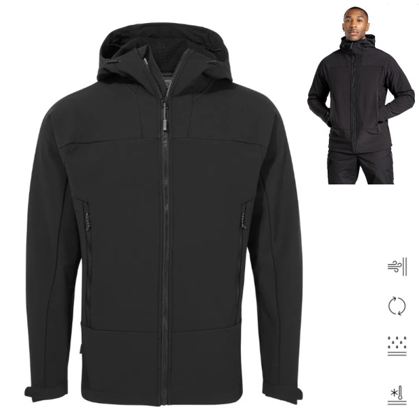 Craghoppers - wasserdichte Membran Softshell Jacke Expert Act Hooded
