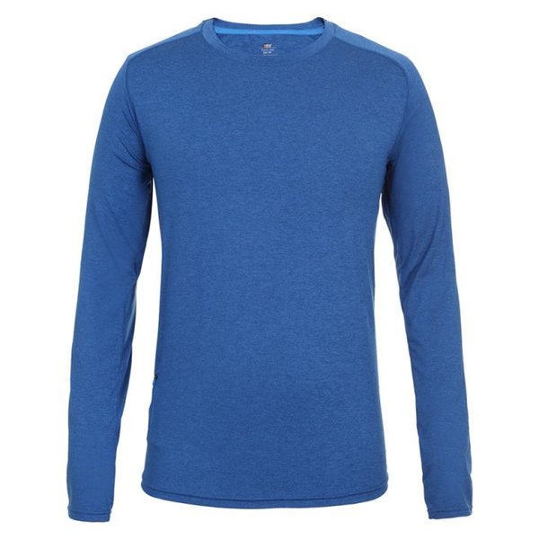 Rukka - Fritz - Herren Langarmshirt - blau melange