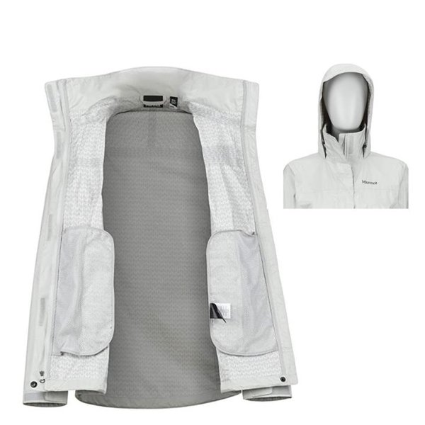 Marmot Wm's PreCip Eco Jacket, Damen Hardshell Regenjacke
