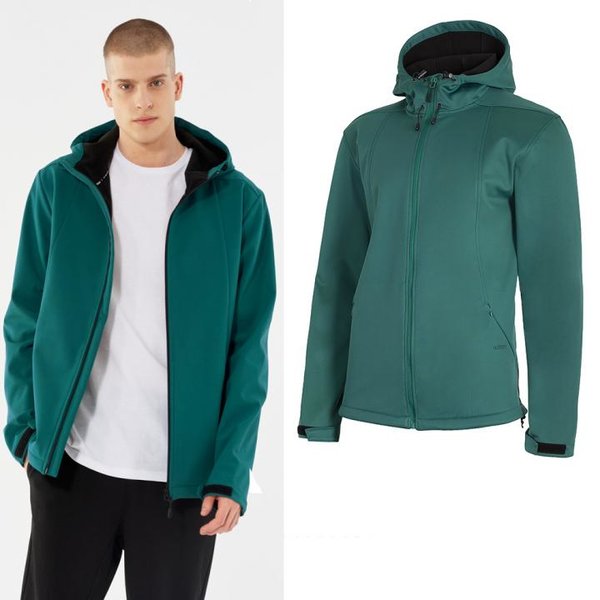 Outhorn - HYDROPILE SOFT - wasserdichte Herren Softshelljacke - petrol