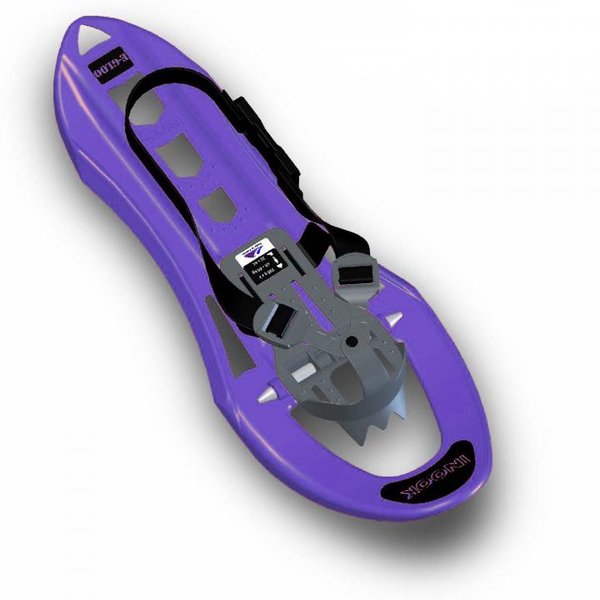 INOOK E-GLOO: Kinder Schneeschuhe (Modell 2017) EU 28-38 EU - violet