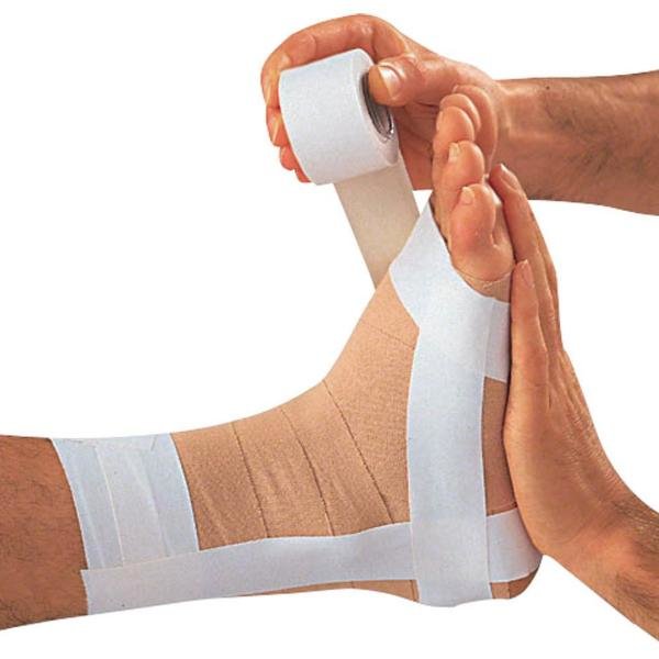 Sport-Tec Unisex – Erwachsene BSN Leukotape Classic weiß 10 m x 3,75 cm - 12 Stk. Packung