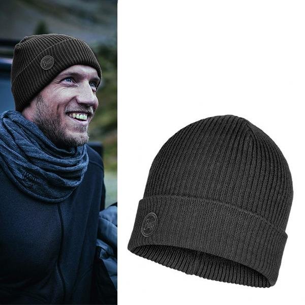 Buff - Edsel - Strickmütze - schwarz