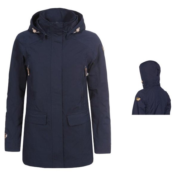 Icepeak - Damen Regenparka Outdoorjacke wasserdicht 10.000 - navy