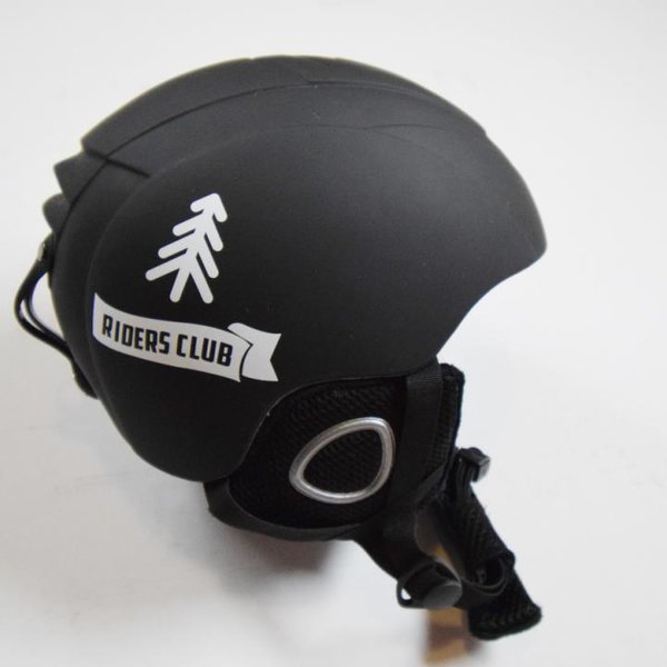 Ridersclub ZOLO - Ski/Snowboardhelm - Marken CE Skihelm - schwarz matt