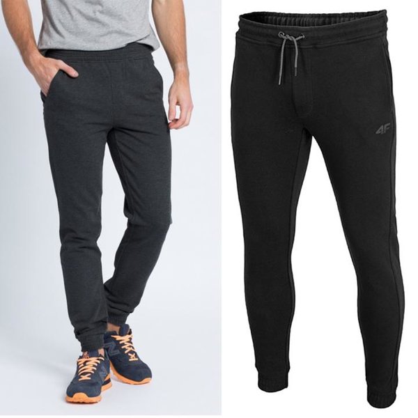 4F - Herren Jogginghose - schwarz