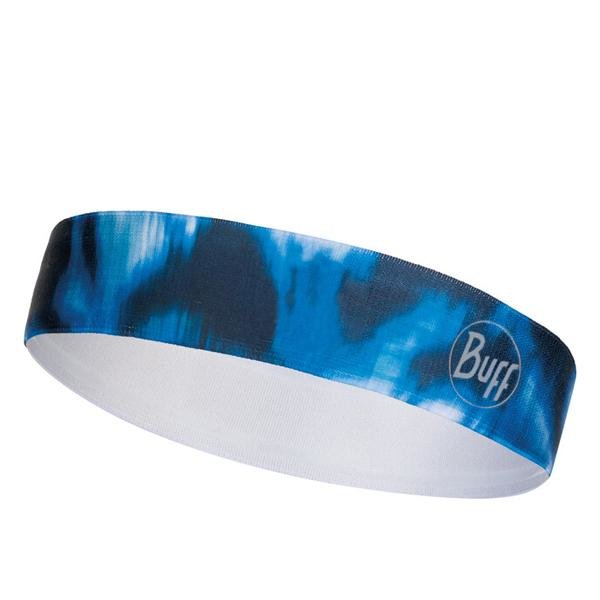 Buff Haar - elastisch - blau