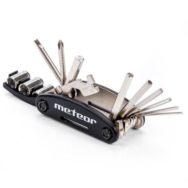 Meteor - BIKE MULTITOOL - Edelstahl Multi Funktionstool