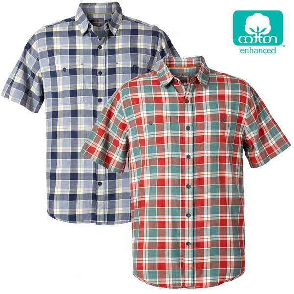 Royal Robbins - Herren Hemd Point Reyes Plaid II S/S kurzarm Outdoorhemd